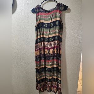 Studio was earthy printed dress